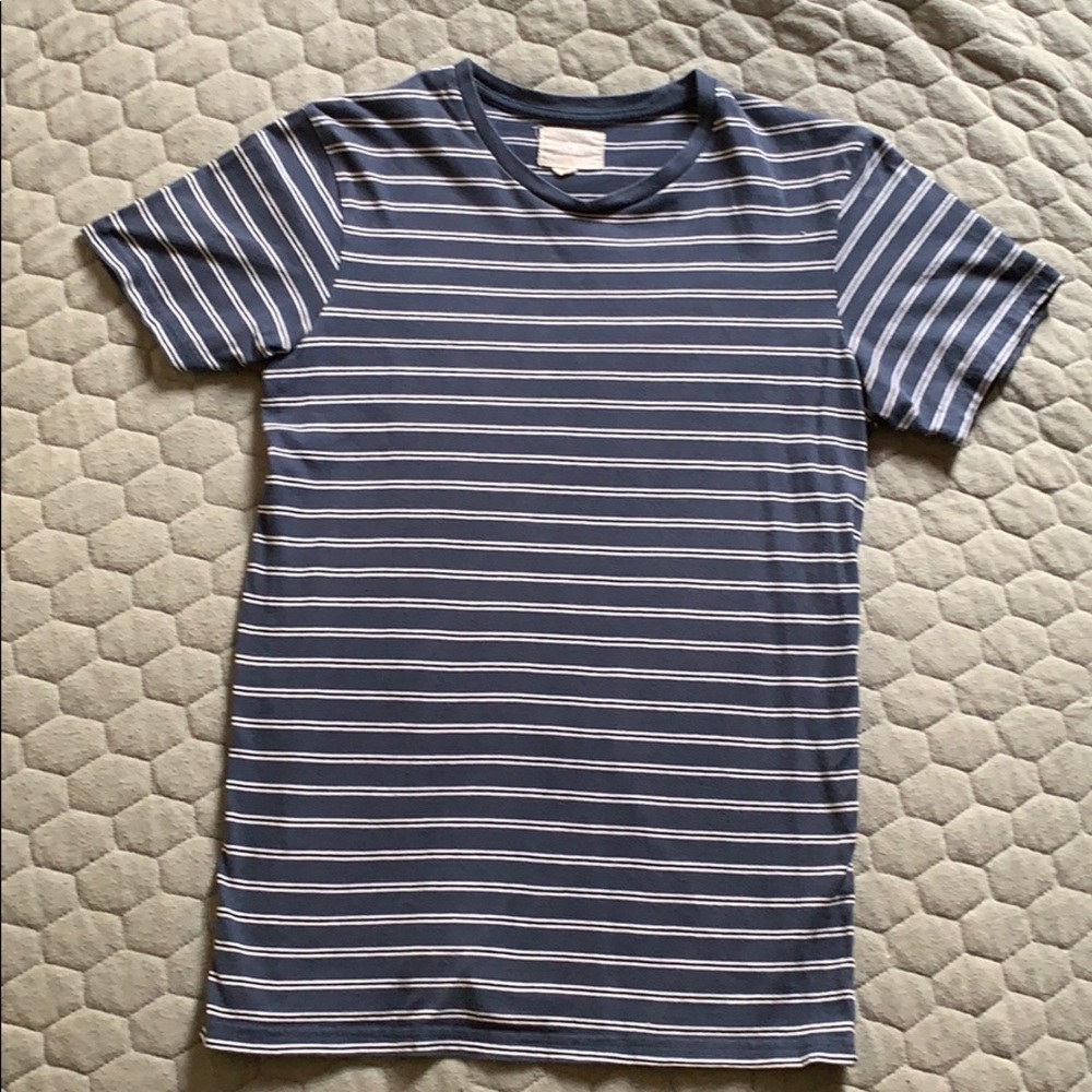 Striped blue tee